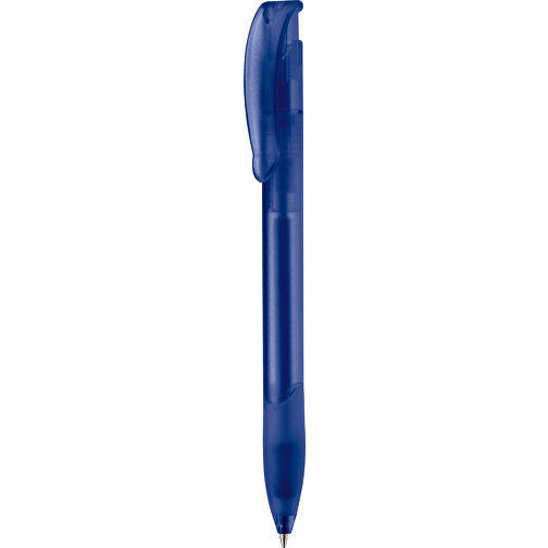 Kugelschreiber Apollo Frosty , gefrostet blau, ABS, 14,70cm (Länge), Bild 1