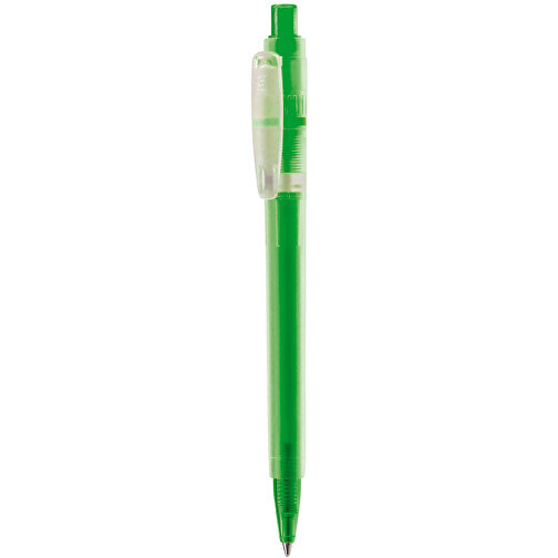 Kugelschreiber Baron ´03 Ice Frosty , gefrostet grün, ABS, 13,30cm (Länge), Bild 1