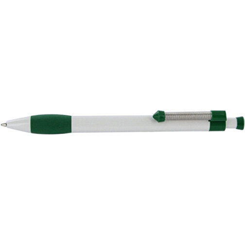 Kugelschreiber Spring Grippy , Ritter-Pen, minz-grün/weiß, ABS-Kunststoff, 14,10cm (Länge), Bild 3