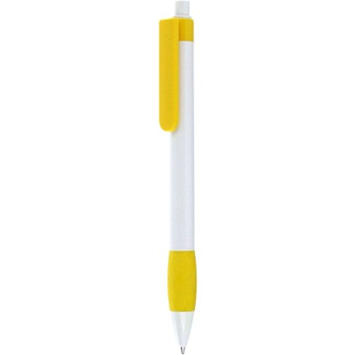 Kugelschreiber DIVA , Ritter-Pen, zitronen-gelb, ABS-Kunststoff, 13,60cm (Länge), Bild 1