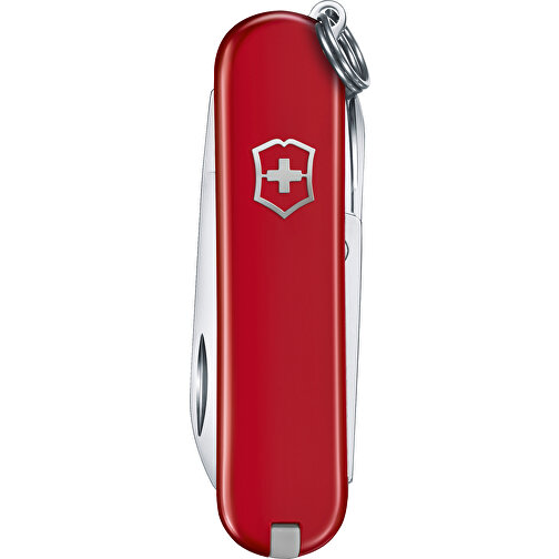 ESCORT - Victorinox Schweizer Messer , Victorinox, rot, hochlegierter, rostfreier Stahl, 5,80cm x 0,80cm x 1,80cm (Länge x Höhe x Breite), Bild 1