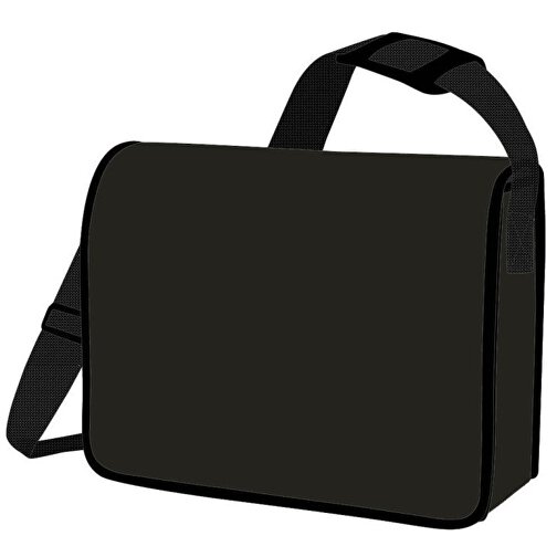 LorryBag® Original 1 , Halfar, schwarz matt, LKW-Plane, 13,00cm x 29,00cm x 37,00cm (Länge x Höhe x Breite), Bild 2