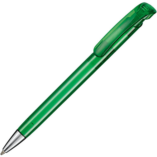 Kugelschreiber BONITA TRANSPARENT , Ritter-Pen, limonen-grün, ABS-Kunststoff, 14,80cm (Länge), Bild 2
