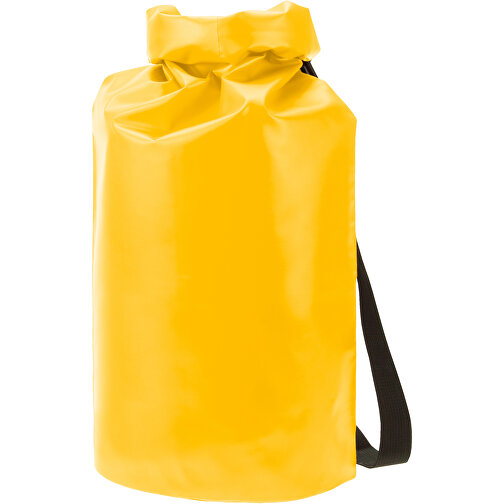 Drybag SPLASH , Halfar, gelb, Plane, 15,00cm x 51,00cm x 23,00cm (Länge x Höhe x Breite), Bild 1