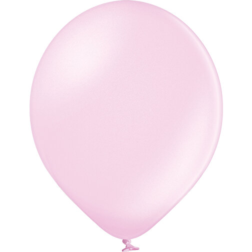 Luftballon 100-110cm Umfang , pink metallic, Naturlatex, 33,00cm x 36,00cm x 33,00cm (Länge x Höhe x Breite), Bild 1