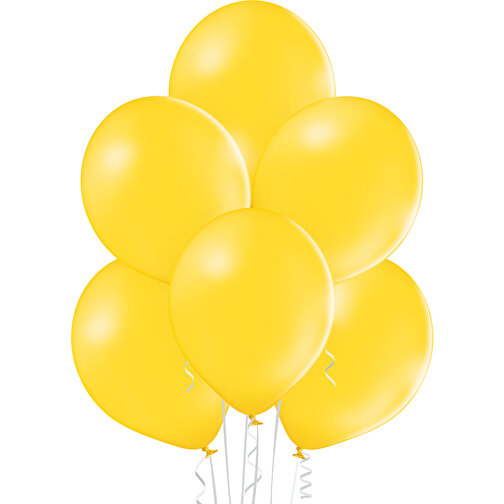 Luftballon 80-90cm Umfang , hellgelb, Naturlatex, 27,00cm x 29,00cm x 27,00cm (Länge x Höhe x Breite), Bild 2
