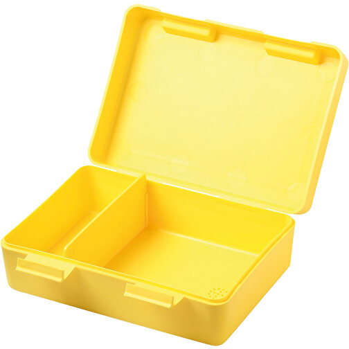 Vorratsdose 'Dinner-Box-Plus' , trend-gelb PP, Kunststoff, 18,00cm x 6,50cm x 13,00cm (Länge x Höhe x Breite), Bild 1