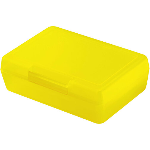 Vorratsdose 'Brunch-Box' , trend-gelb PP, Kunststoff, 12,50cm x 4,00cm x 8,50cm (Länge x Höhe x Breite), Bild 1