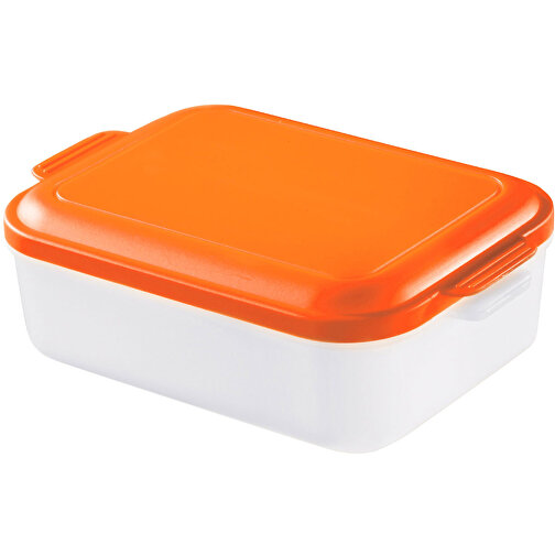 Vorratsdose 'Universal-Box' , standard-orange, Kunststoff, 16,50cm x 5,50cm x 12,50cm (Länge x Höhe x Breite), Bild 1