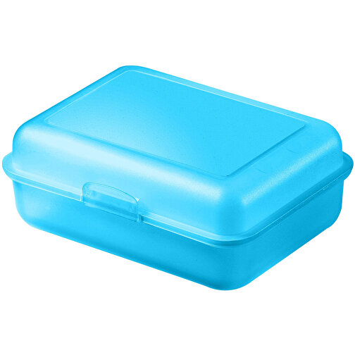 Vorratsdose 'School-Box' Gross , pastell-blau, Kunststoff, 17,50cm x 6,80cm x 13,10cm (Länge x Höhe x Breite), Bild 1
