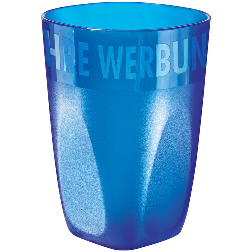 Trinkbecher 'Midi Cup' 0,3 L , trend-blau PP, Kunststoff, 10,50cm (Höhe), Bild 1