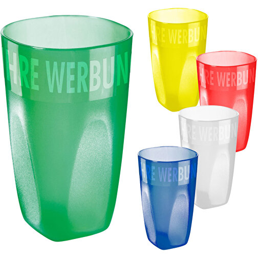 Trinkbecher 'Maxi Cup' 0,4 L , trend-grün PP, Kunststoff, 13,00cm (Höhe), Bild 2