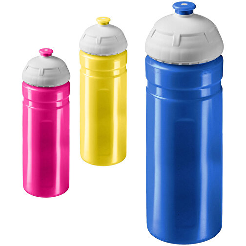 Trinkflasche 'Champion' 0,7 L , trend-blau PP, Kunststoff, 21,00cm (Höhe), Bild 2