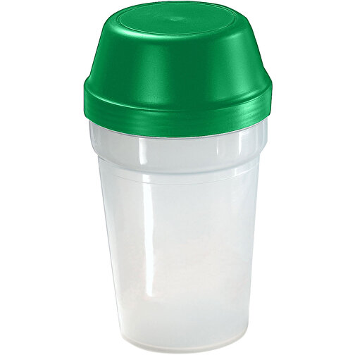 Shaker 'Multi' 0,3 L , transparent/standard-grün, Kunststoff, 15,60cm (Höhe), Bild 1
