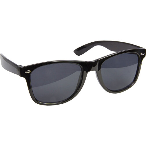 Sonnenbrille Justin UV400 , schwarz, Polycarbonat & AC, 14,50cm x 4,80cm x 14,50cm (Länge x Höhe x Breite), Bild 1