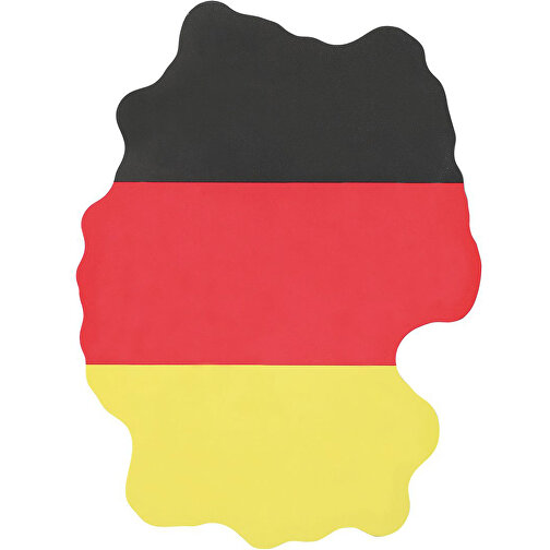 Automagnet 'Nations' , Deutschland-Farben, Metall, 10,00cm x 13,50cm (Länge x Breite), Bild 1