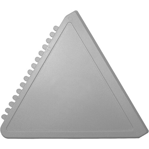 Eiskratzer 'Dreieck' , standard-silber, Kunststoff, 12,00cm x 0,30cm x 11,60cm (Länge x Höhe x Breite), Bild 1
