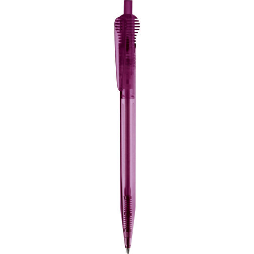 Kugelschreiber Cosmo Transparent , transparent violett, ABS, 14,70cm (Länge), Bild 1