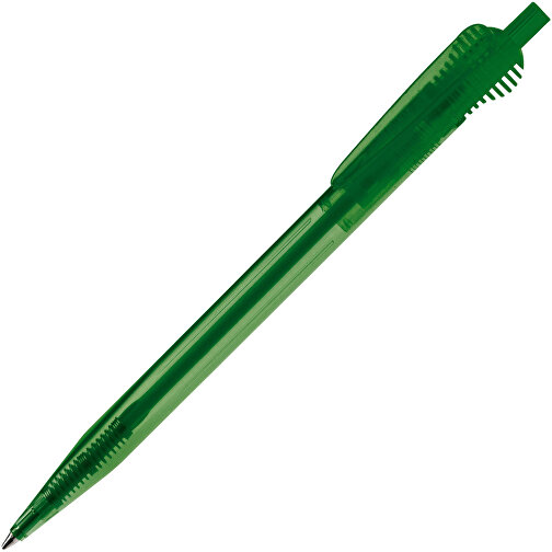 Kugelschreiber Cosmo Transparent , transparent grün, ABS, 14,70cm (Länge), Bild 2
