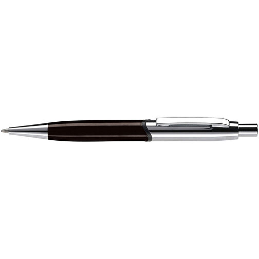 Kugelschreiber Nautilus , schwarz / silber, Metall, 13,80cm (Länge), Bild 3