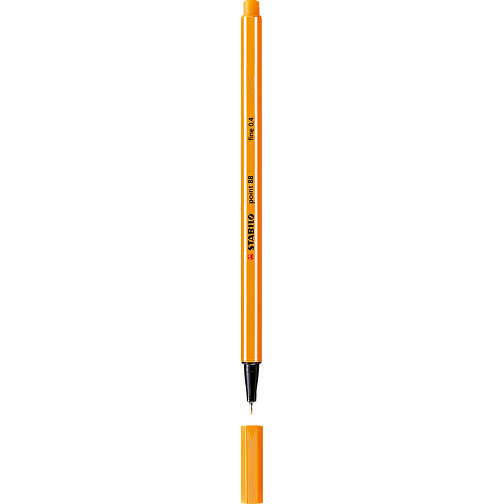 STABILO Point 88 Fineliner , Stabilo, orange, Kunststoff, 16,80cm x 0,80cm x 0,80cm (Länge x Höhe x Breite), Bild 1