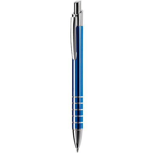 Kugelschreiber Talagante , blau, Metall, 13,90cm (Länge), Bild 1
