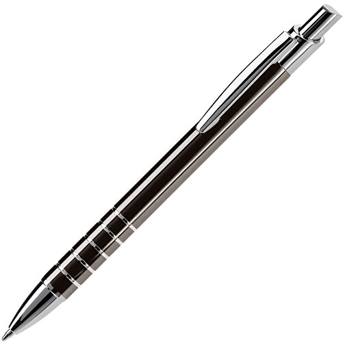 Kugelschreiber Talagante , grau, Metall, 13,90cm (Länge), Bild 2