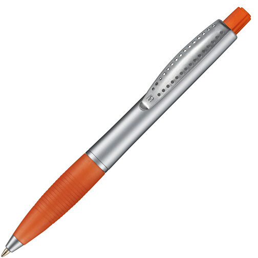 Kugelschreiber CLUB SILVER , Ritter-Pen, flamingo-frost/silber, ABS-Kunststoff, 14,20cm (Länge), Bild 2
