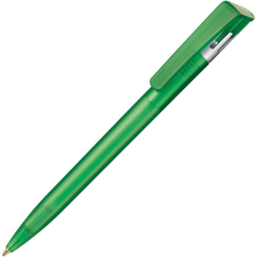 Kugelschreiber All-Star Frozen SI , Ritter-Pen, limonen-grün-frost/silber, ABS-Kunststoff, 14,70cm (Länge), Bild 2