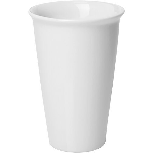 SND Coffee2Go Doppelwandig , uni weiß, Porzellan, 13,50cm (Höhe), Bild 1