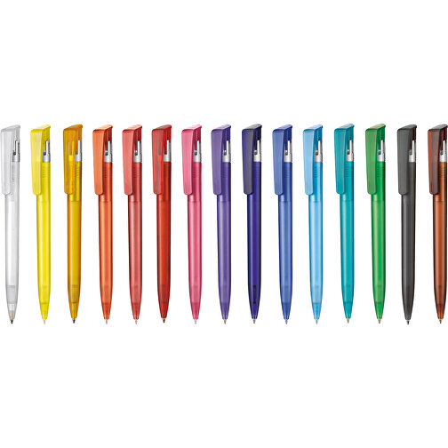 Kugelschreiber All-Star Frozen SI , Ritter-Pen, karibik-blau-frost/silber, ABS-Kunststoff, 14,70cm (Länge), Bild 4