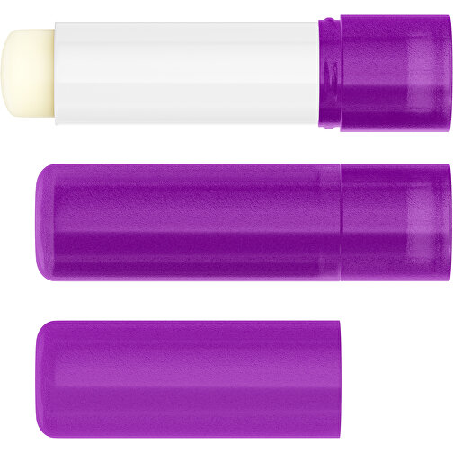Lippenpflegestift 'Lipcare Original' Mit Gefrosteter Oberfläche , violett, Kunststoff, 6,90cm (Höhe), Bild 4