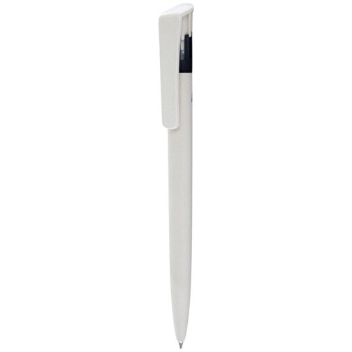 Kugelschreiber BIO-STAR , Ritter-Pen, topaz-grau, Cellulose-Kunststoff, ABS, 14,70cm (Länge), Bild 1