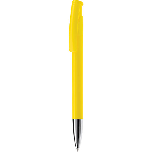 Kugelschreiber Avalon Hardcolour Mit Metallspitze , gelb, ABS & Metall, 14,60cm (Länge), Bild 1