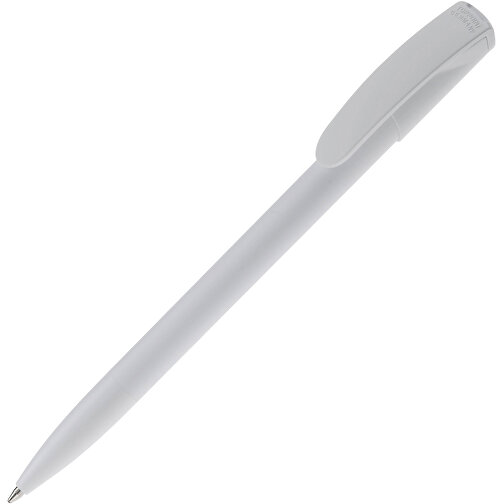 Kugelschreiber Deniro Hardcolour , weiss / weiss, ABS, 14,30cm (Länge), Bild 2