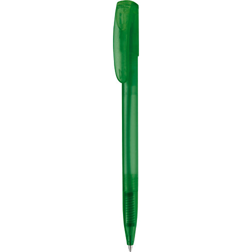 Kugelschreiber Deniro Frosty , gefrostet grün, ABS, 14,30cm (Länge), Bild 1