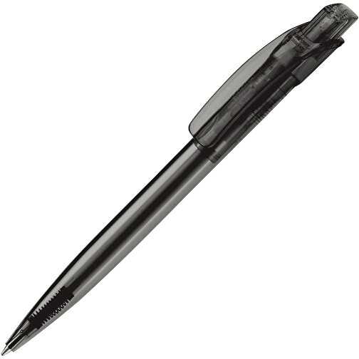 Kugelschreiber Cube Transparent , transparent schwarz, ABS, 14,70cm (Länge), Bild 2