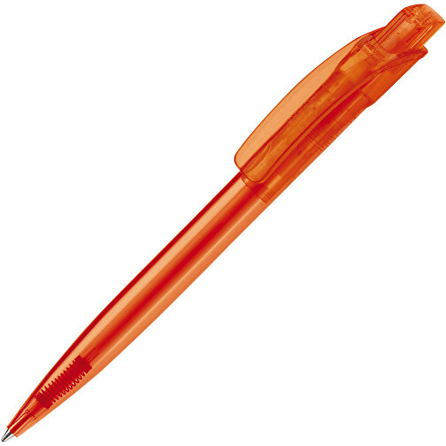 Kugelschreiber Cube Transparent , transparent orange, ABS, 14,70cm (Länge), Bild 2