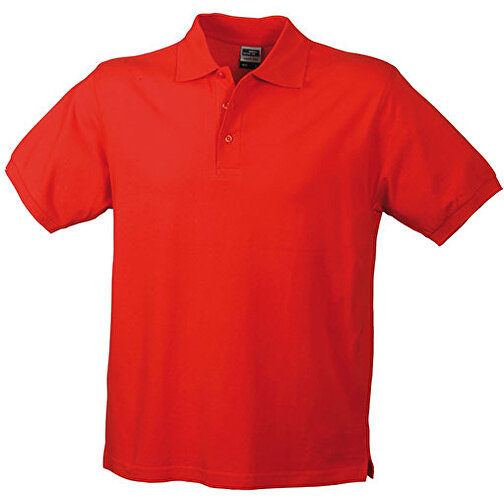 Classic Polo , James Nicholson, signal-rot, 100% Baumwolle, gekämmt, ringgesponnen, XL, , Bild 1