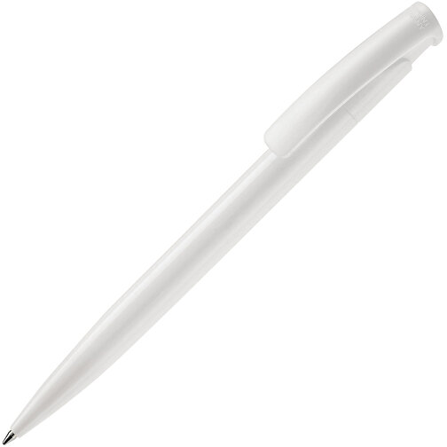 Kugelschreiber Avalon Hardcolour , weiß, ABS, 14,60cm (Länge), Bild 2