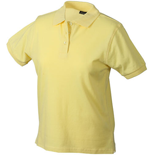 Classic Polo Ladies , James Nicholson, light-gelb, 100% Baumwolle, gekämmt, ringgesponnen, L, , Bild 1