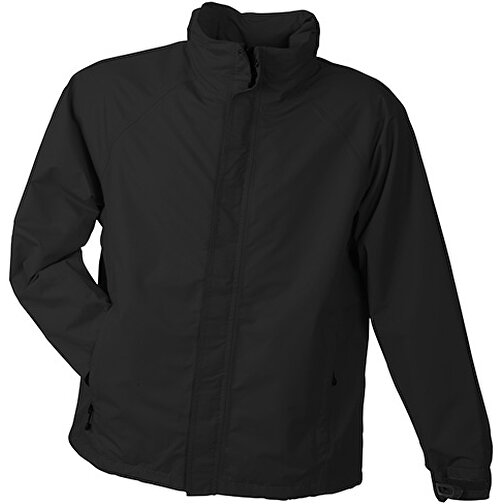 Men’s Outer Jacket , James Nicholson, schwarz, 100% Polyester, XL, , Bild 1