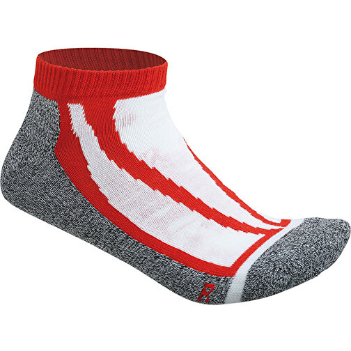 Sneaker Socks , James Nicholson, rot, 84% Polyester, 15% Polyamid, 1% Elasthan, 45-47, , Bild 1