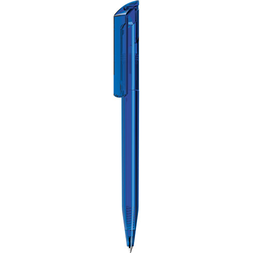 POP Transparent , uma, dunkelblau, Kunststoff, 14,71cm (Länge), Bild 1