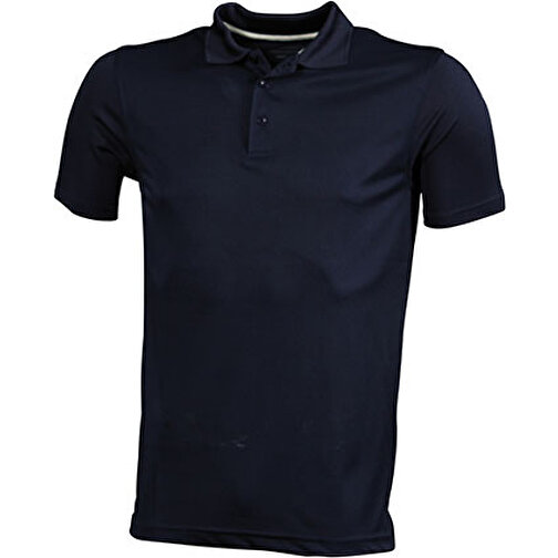 Men’s Polo High Performance , James Nicholson, navy, 100% Polyester, M, , Bild 1