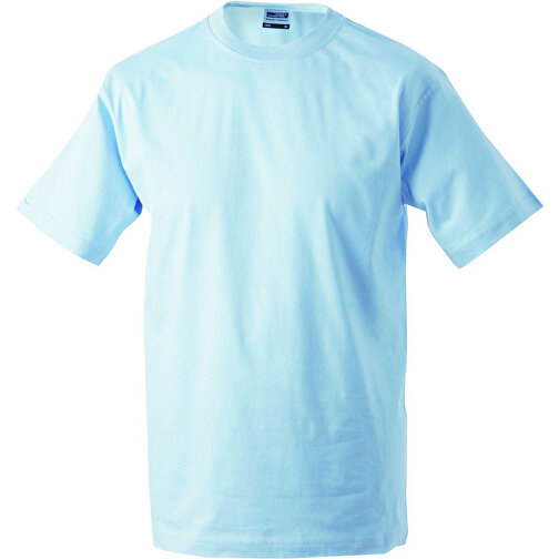 Workwear-T Men , James Nicholson, light-blau, 100% Baumwolle, ringgesponnen, XL, , Bild 1