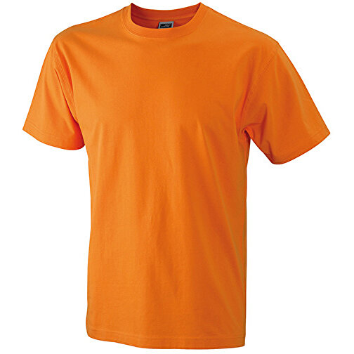 Workwear-T Men , James Nicholson, orange, 100% Baumwolle, ringgesponnen, S, , Bild 1