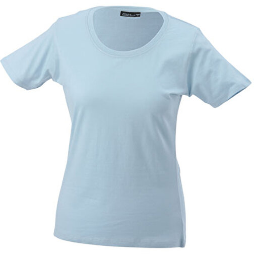 Workwear-T Women , James Nicholson, light-blau, 100% Baumwolle, gekämmt, ringgesponnen, XL, , Bild 1