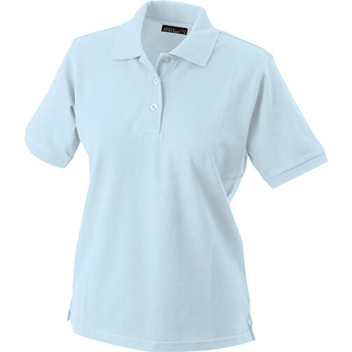 Workwear Polo Women , James Nicholson, light-blau, 100% Baumwolle, gekämmt, ringgesponnen, L, , Bild 1