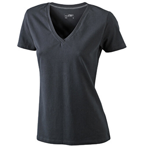 Tee-shirt femme extensible col V, Image 1